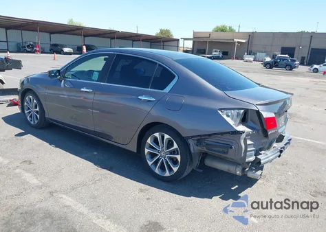 2015 Honda Accord Sport z USA, uszkodzony, nr VIN 1HGCR2F55FA072351